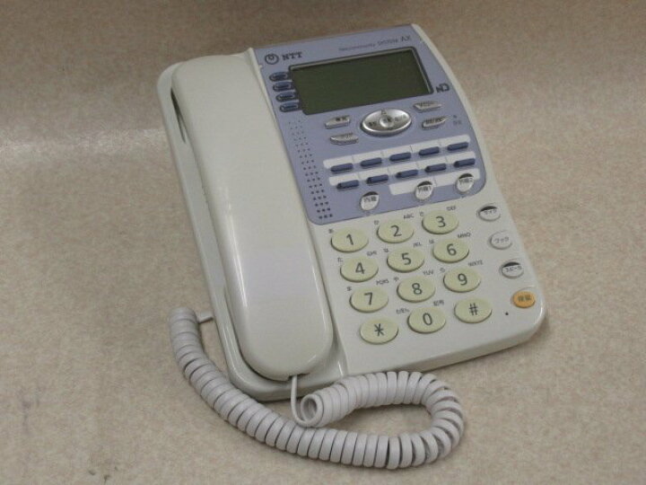 楽天市場】【中古】AX-BTEL(1)(W) NTT AX 標準電話機【ビジネスホン 