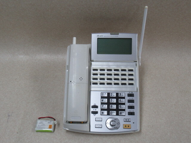 NX- 24 CCLIPTEL- 1 買得 W NTT αNX 24ボタンカールコードレスIP電話機 ビジネスホン 電話機 中古 本体 独特な 業務用 中古ビジネスホン 中古ビジネスフォン 子機