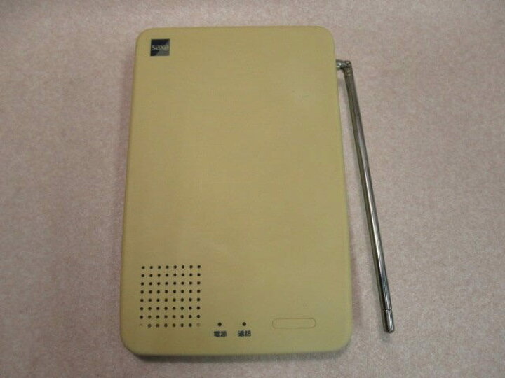 中古】 WS250 (K) SAXA サクサ 漢字表示アナログコードレス電話機  