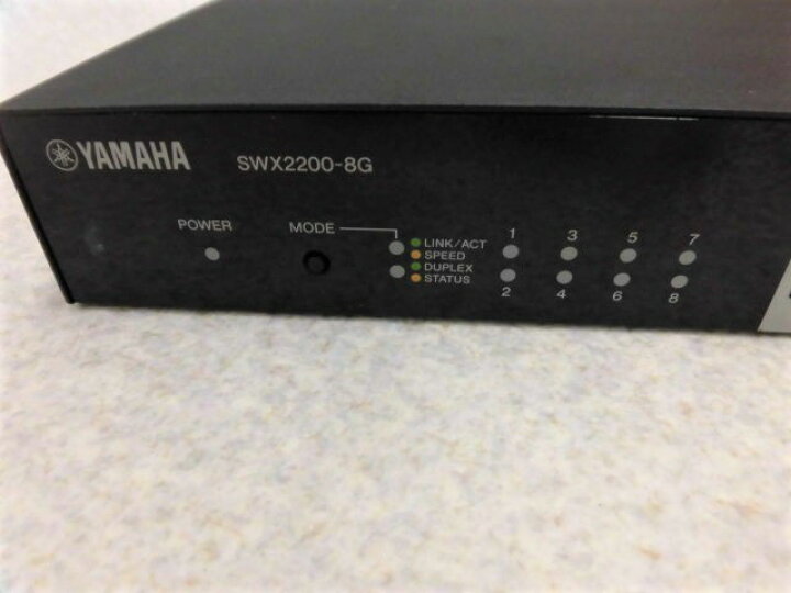 楽天市場】【中古】SWX2200-8G ヤマハ/YAMAHA スマートL2スイッチ 8 