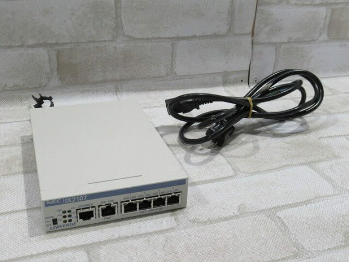 楽天市場】【中古】 IX2107 NEC UNIVERGE 高速アクセスルータ VPN対応 