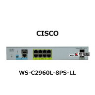 【中古】 WS-C2960L-8PS-LL V01 CISCO Catalyst 2960-L シリーズ レイヤー3スイッチ 【ビジネスホン 業務…