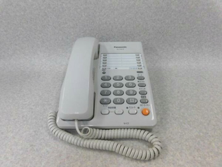 楽天市場】【中古】VE-F39-W Panasonic/パナソニック 電話機 