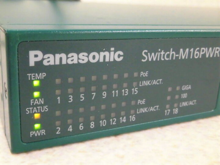 楽天市場】【中古】Switch-M16PWR PN23169KPanasonic/パナソニック16 