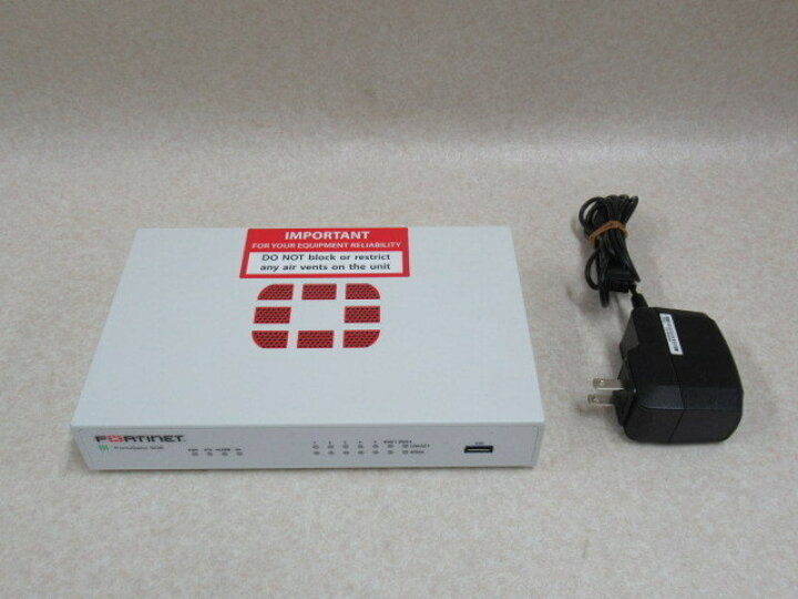 楽天市場】【中古】Fortigate-50E Fortinet FG-50E UTM（統合脅威管理 