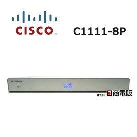 【中古】【AC付】 C1111-8P シスコ / CISCO ISR 1100 Series サービス統合型ルータ 【ビジネスホン 業務用 電話機 本体】