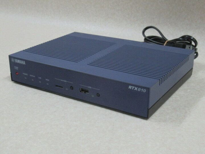 楽天市場】【中古】RTX810 ヤマハ YAMAHA ギガアクセスVPNルーター 
