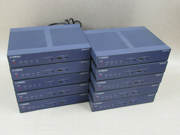 楽天市場】【中古】【10台セット】RTX810 ヤマハ YAMAHA ギガアクセス 