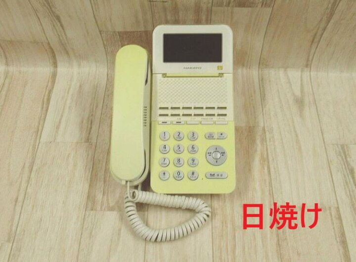 楽天市場】【中古】NYC-12Si-SDWナカヨ/NAKAYO Si12ボタン標準電話機 