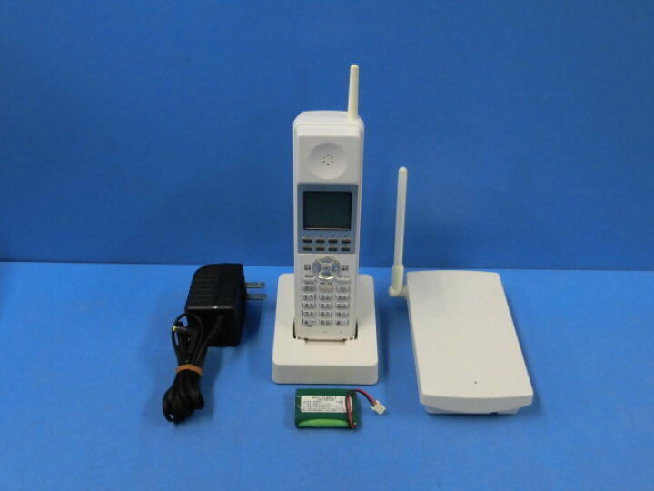 楽天市場】【中古】NYC-8iE-DCLL(W)ナカヨ/NAKAYO iEコードレス電話機  