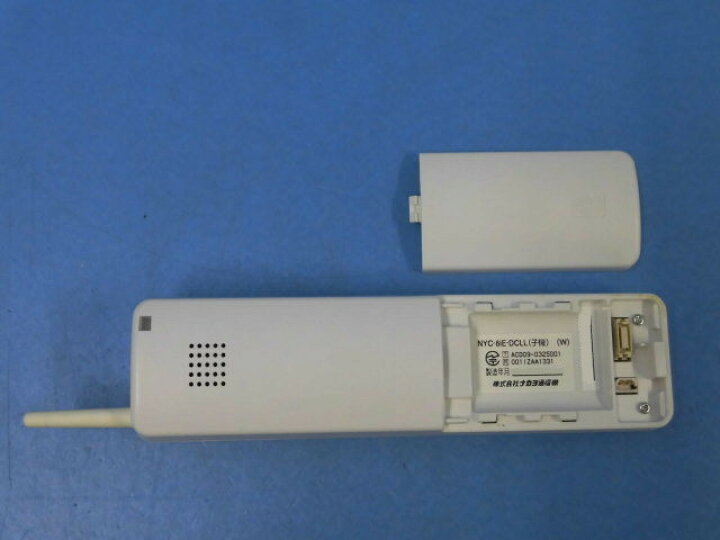 楽天市場】【中古】NYC-8iE-DCLL(W)ナカヨ/NAKAYO iEコードレス電話機  