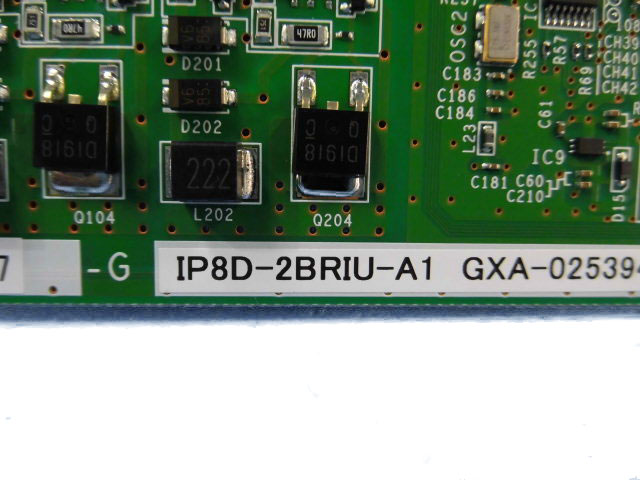 楽天市場】【中古】IP8D-2BRIU-A1 NEC AspireWX 2デジタル局線ユニット 