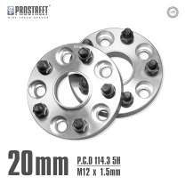 楽天市場】ワイドトレッドスペーサー 20mm 114.3 1.5の通販