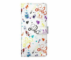 【期間限定 10%OFFクーポン】 Xperia 10 VI SO-52E ケース 手帳型 スカラー スマホケース Xperia 1 VII SO-51F SOG15 A501SO SO-51E SO-54C SO-52C 手帳 カバー 全機種対応 スタンド付 ネコ ハート ハイヒール ボトル