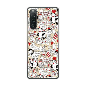 �y�����N�[�|���L�z �X�J���[ �X�}�z�P�[�X Xperia 1 VII SO-51F/SOG15/A501SO �P�[�X �G�N�X�y���A SO-52E SO-51E SO-53D SO-52D SO-51D SO-54C �n�[�h�P�[�X �S�@��Ή� scolar ���u���u �t��������2������ uvc-50479
