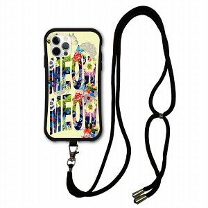 【期間限定 10%OFFクーポン】 スマホショルダー付 スカラー iPhone 16e ケース 耐衝撃 i-coronケース iPhone16 15 14 Pro 13 12 Mini スマホケース 全機種対応 スマホカバー scolar ハワイアン フラワー ロゴ