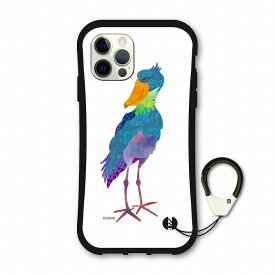 【お買い物マラソン 大特価】 iPhone 17 Air i-coronケース スマホケース iPhone17 16e 16 Pro 15 Pro 14Plus 13 12 Pro Max アイフォンSE 第3世代 スマホカバー 全機種対応 アニマル柄 耐衝撃 ハシビロコウ 鳥 トリ ななめポーズ