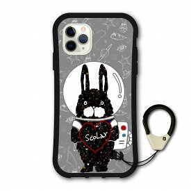 iPhone 16e ケース 耐衝撃 i-coron スマホケース iPhone17 iPhone 17e iPhone16 iPhone16 Pro iPhone15 iPhone15 Plus iPhone14 iPhone13 iPhone12 多機種対応 スカラー デザイン ラビル 宇宙服 グレー 割引クーポン有