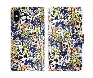 【お買い物マラソン 大特価】 スカラー Galaxy S25 SC-51F SCG31 手帳型 ギャラクシー S24 SC-51E SCG25 SC-51D SCG19 SC-56C SC-56B スマホカバー 全機種対応 scolar オリジナル キャラクター パンダ POP 総柄 かわ