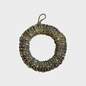 【ネコポス1点まで可】 鍋敷き 鍋しき / 岩手 わら鍋敷き 中 18cm 黒 ブラック [ 藁鍋敷き 鍋敷き 鍋しき 鍋敷 なべしき 藁 ポットスタンド おしゃれ 北欧 ]【ゆうパケット対応可】[ゆうパケット 1/1]