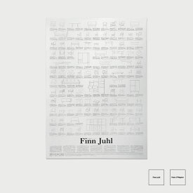 ポスター 北欧 / 織田憲嗣 織田コレクション / Finn Juhl フィンユール / Hans J Wegner ハンスウェグナー [ 名作チェア ポスター おしゃれ 北欧デザイン展 ]