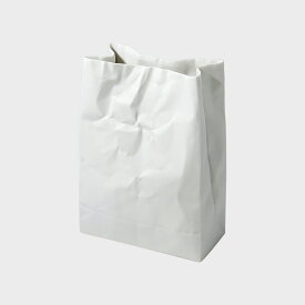 ceramicjapan セラミックジャパン Komatsu Makoto 小松 誠 crinkle superbag #2 SK-2 White
