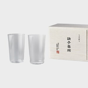 松徳硝子 うすはり うすはりグラス ビールグラス うすはりコップ 2個 セット [ ビールグラス ペア 結婚祝い タンブラー グラス コップ セット ギフト プレゼント 男性 女性 ビール 退職祝い