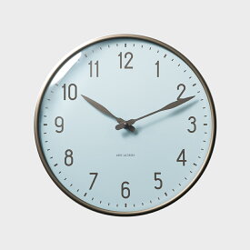 【4エントリーでP2+2+2+2倍｜マラソン終了迄】【国内正規品】壁掛け時計 掛け時計 北欧 / アルネ ヤコブセン STATION Royal Blue 290mm [ Arne Jacobsenアルネ ヤコブセン 掛時計 ウォールクロック 壁掛け時計 掛け時計 オシャレ おしゃれ ]