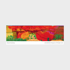 1370 x 460mm CWAip |X^[ David Hockney fCBbhEzbNj[ - A closer Grand Canyon [ k CeA  A[g  Ǌ| G ۉ i ]