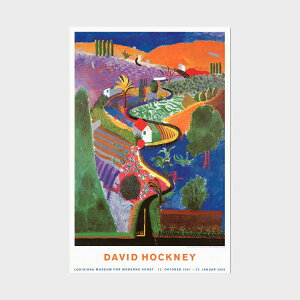 620 x 920mm CWAip |X^[ David Hockney fCBbhEzbNj[ - Nichols Canyon [ k CeA  A[g  Ǌ| G ۉ i ]