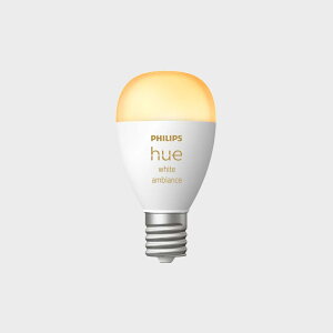 �yLINE���Ƃ������ǉ��ŃN�[�|���zPhilips �t�B���b�v�X Hue �q���[ �z���C�g�O���f�[�V���� �V���O�� �����v E17 40W�`����
