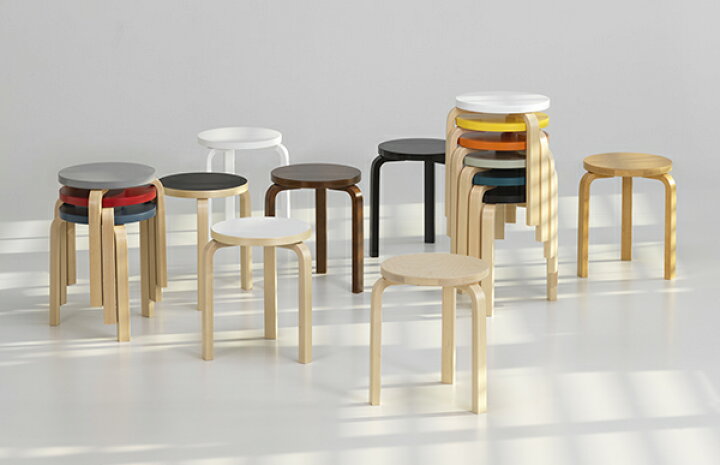 楽天市場】artek アルテック stool スツール 60 白 ホワイト ラッカー 