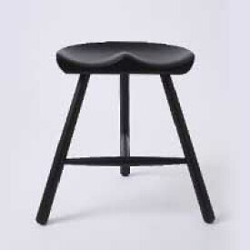スツール 北欧 / シューメーカーチェア H42cm ブラック / WERNER ワーナー [ スツール 北欧 木製 おしゃれ Shoemaker Chair ]