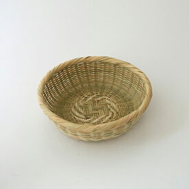 そば ざる/蕎麦 皿｜山梨 富士｜スズ竹細工 深ざる 21cm [そば ざる/蕎麦 皿はスズ竹細工]