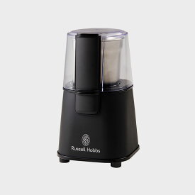 【クーポンご利用時300円off迄】 コーヒーグラインダー コーヒーミル 電動 Cores 7660JP-BK ラッセルホブス Russell Hobbs [ コーヒーグラインダー コーヒーミル 電動 一人用 コンパクト 珈琲ミル おすすめ 北欧 小型 小さい グラインダー ]