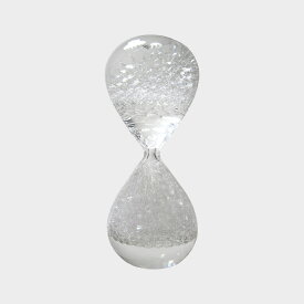 【4エントリーでP2+2+2+2倍｜マラソン終了迄】awaglass レギュラーサイズ 透明 [ オブジェ モダン 北欧 awa glass アワグラス 泡グラス あわ 泡 グラス 砂時計 おしゃれ オブジェ モダン 北欧 ]