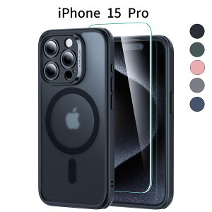 iPhone 15 Pro P[XbMagSafeΉ }bgP[XbtBt ϏՌ ΂ݖh~ wh~ ^ y ČRKiΉ