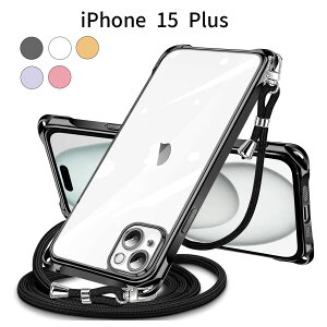 iPhone 15 Plus P[XbNA V_[Xgbvt TPUJo[b ^ y ϏՌ Sʕی ΂ߊ| |Ή  ؍fUC