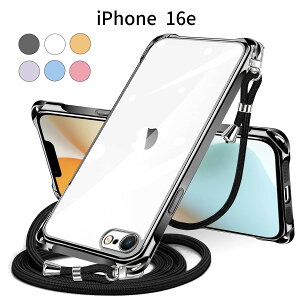 iPhone 16e P[XbNA V_[Xgbvt TPUJo[b ^ y ϏՌ Sʕی ΂ߊ| |Ή  ؍fUC