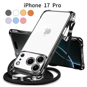 iPhone 17 Pro P[XbNA V_[Xgbvt TPUJo[b ^ y ϏՌ Sʕی ΂ߊ| |Ή  ؍fUC