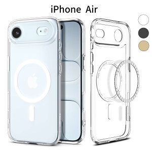 iPhone Air �P�[�X�bMagSafe�Ή� �N���A �ϏՌ� �ČRMIL�K�i�擾�b���ϖh�~ �X�g���b�v�z�[���t�� ��d�\�� �����Y�ی� ���C�����X�[�d�Ή� �����J�o�[