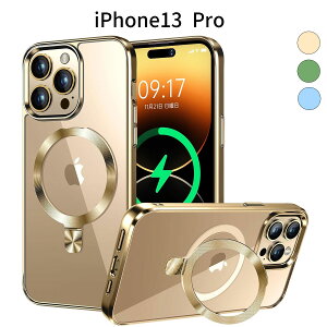 iPhone 13 Pro P[XbMagSafeΉ NA Jo[bBX^htbϏՌ bLt[