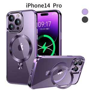 iPhone 14 Pro P[XbMagSafeΉ NA Jo[bBX^htbϏՌ bLt[