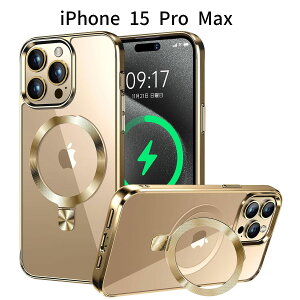 iPhone 15 Pro Max P[XbMagSafeΉ NA Jo[bBX^htbϏՌ bLt[