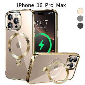 iPhone 16 Pro Max P[XbMagSafeΉ NA Jo[bBX^htbϏՌ bLt[
