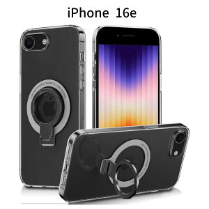 iPhone 16E P[XbMagSafeΉ NA Jo[bǑ^X^htbϏՌ TPU+PC\