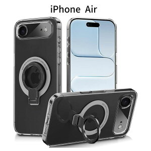 iPhone Air P[XbMagSafeΉ NA Jo[bǑ^X^htbϏՌ TPU+PC\