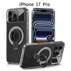 iPhone 17 Pro P[XbMagSafeΉ NA Jo[bǑ^X^htbϏՌ TPU+PC\