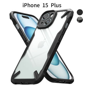 iPhone 15 Plus P[XbϏՌ NA Jo[b~߃fUC TPU{PC\bMILKi擾b^ y