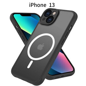 iPhone 13 P[Xb }bg MagSafeΉ Jo[bϏՌ TPU+PC\bCX[dΉ